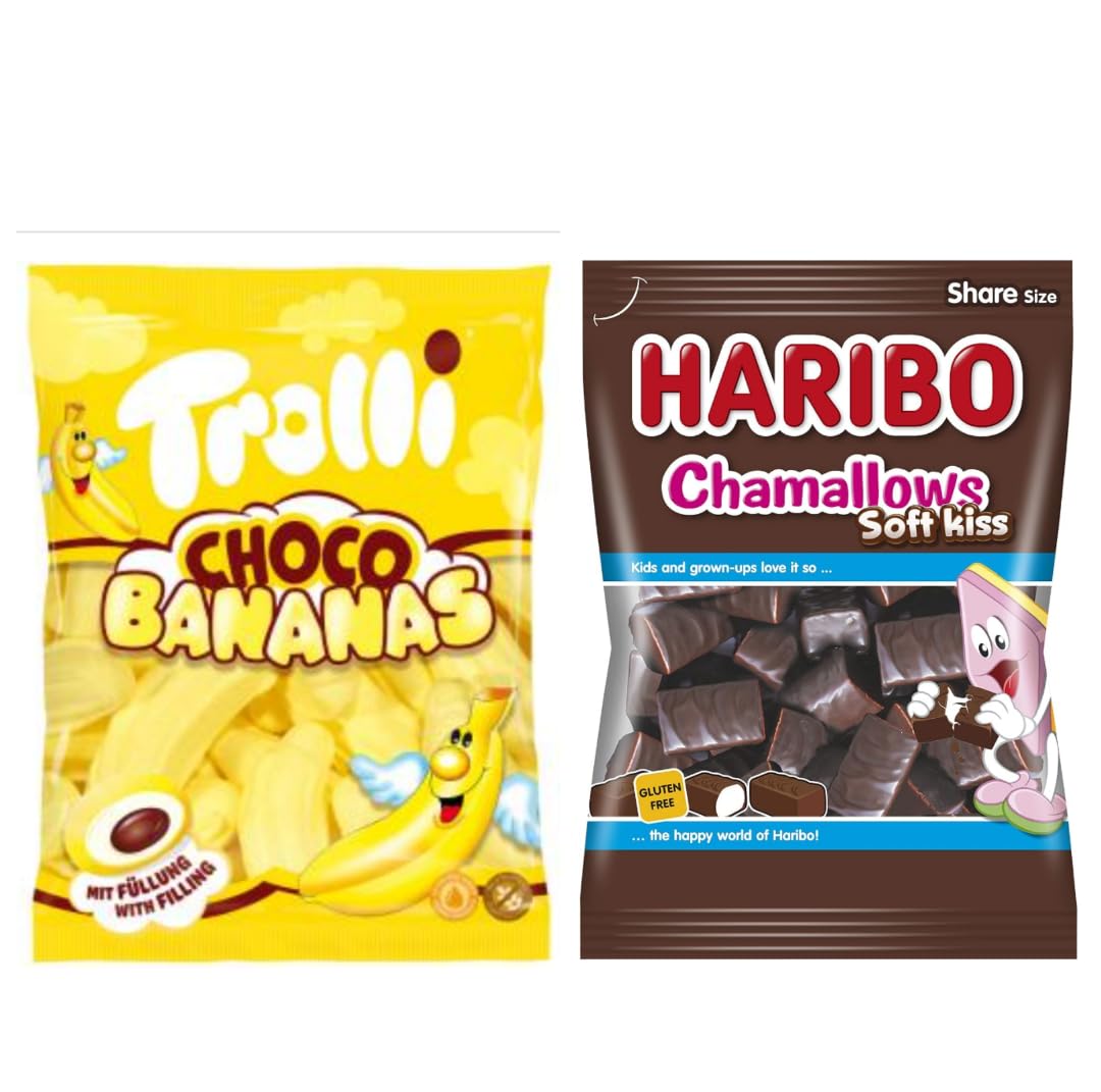 Amazon.co.jp: 【セット品】 Haribo ハリボー チョコマシュマロ 1袋